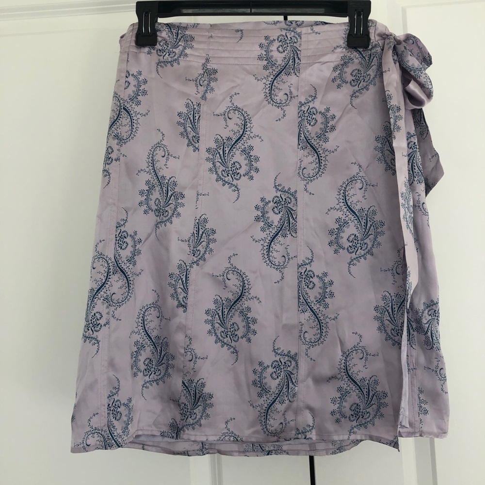 Paul & Joe Silk Wrap Skirt